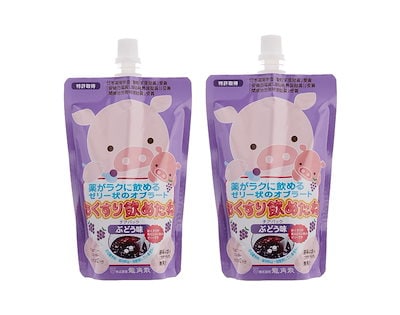 おくすり飲めたね ぶどう 200g 2個セット オブラート ...のサムネイル