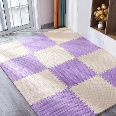 福袋8枚セット ジョイントマット ジョイントマット 大判 60CM ベビー マット 赤ちゃん マット 防音 抗菌 騒音吸収 プレイマット フロアマット