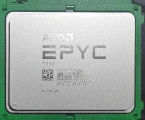 AMD EPYC 7D12 32C 1.1GHz 2.4GHz 128MB Socket SP3 1P 180W Server Rome 16,811円