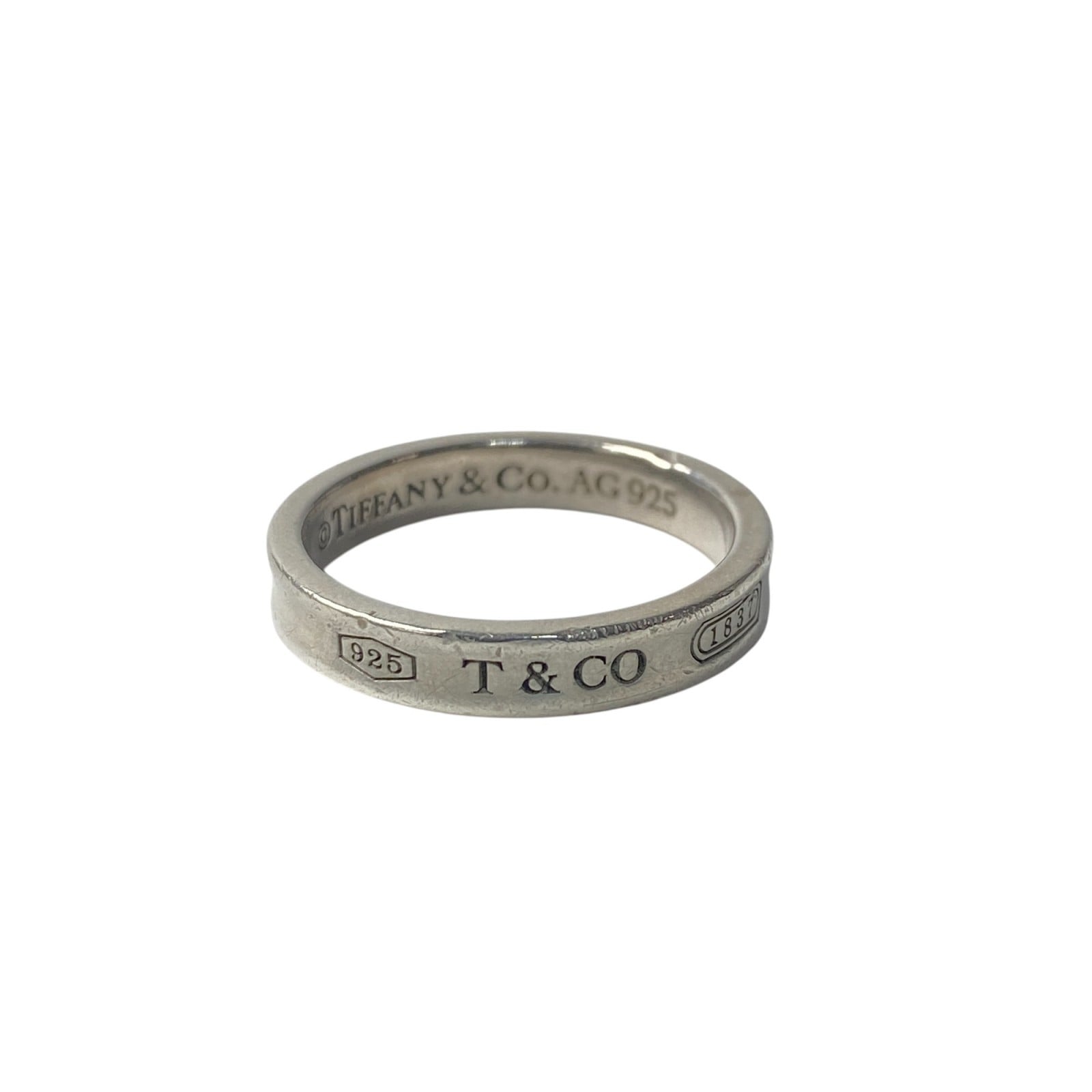 ティファニー Tiffany レディース 1837 ナローリング Ag925 16号