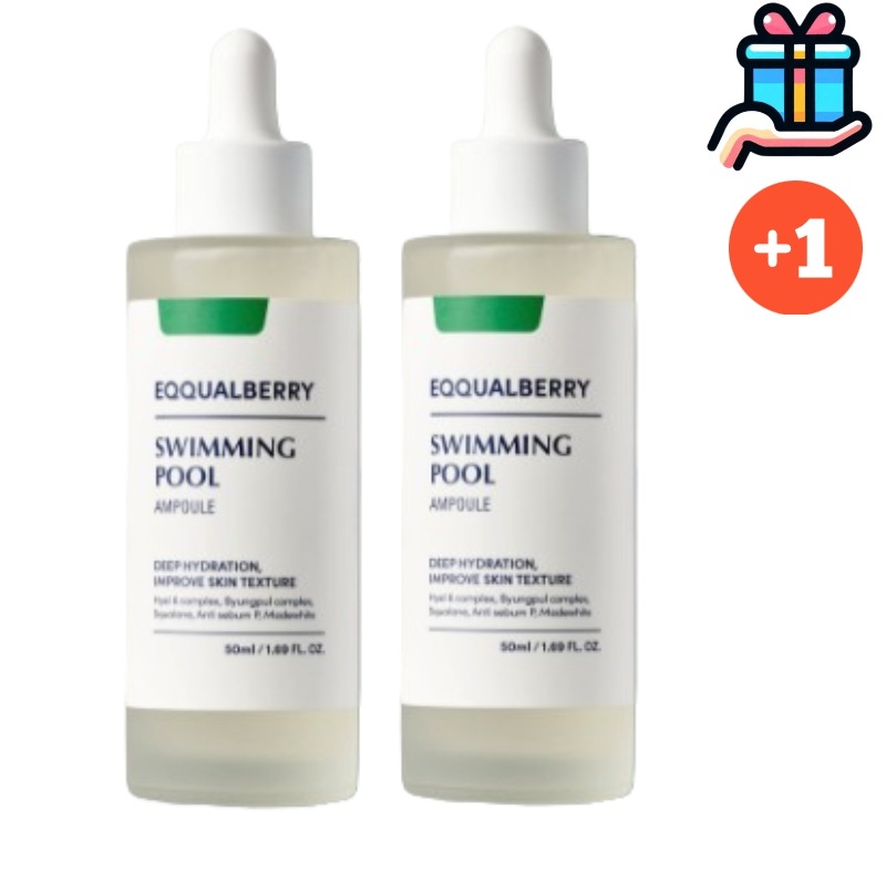 【韓国人気1+1】プール アンプルセラム 50ml+50ml 総100ml スキンケア 天然成分 角質ケア 皮脂ケア 毛穴 水分 老廃物除去 肌のバリア 鎮静 しっとり水分チャージ 正規品