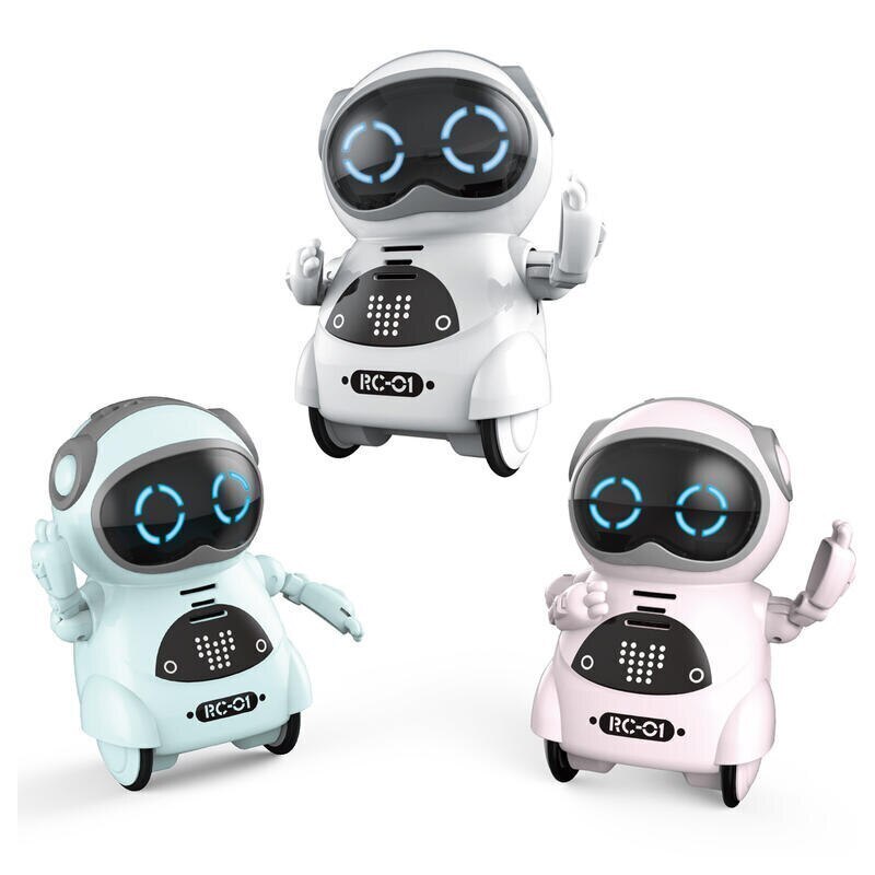 Qoo10] ROBOT PLAZA 英語 しゃべる ポケットロボット おもち