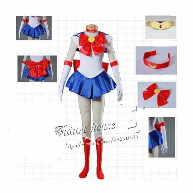 美少女戦士セーラームーン 風 月野 うさぎ コスプレ衣装 cos 子供用 サイズ 大人用サイズ セー