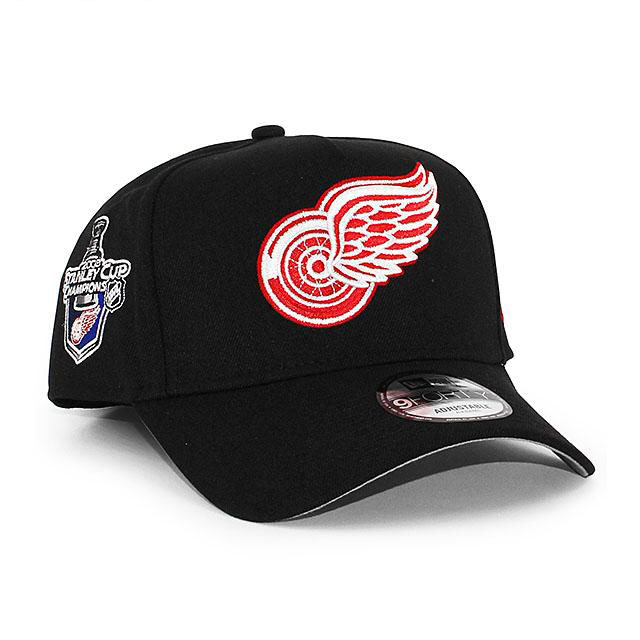 スナップバックキャップ 帽子 9forty メンズ レディース NHL デトロイト レッドウィングス フリーサイズ