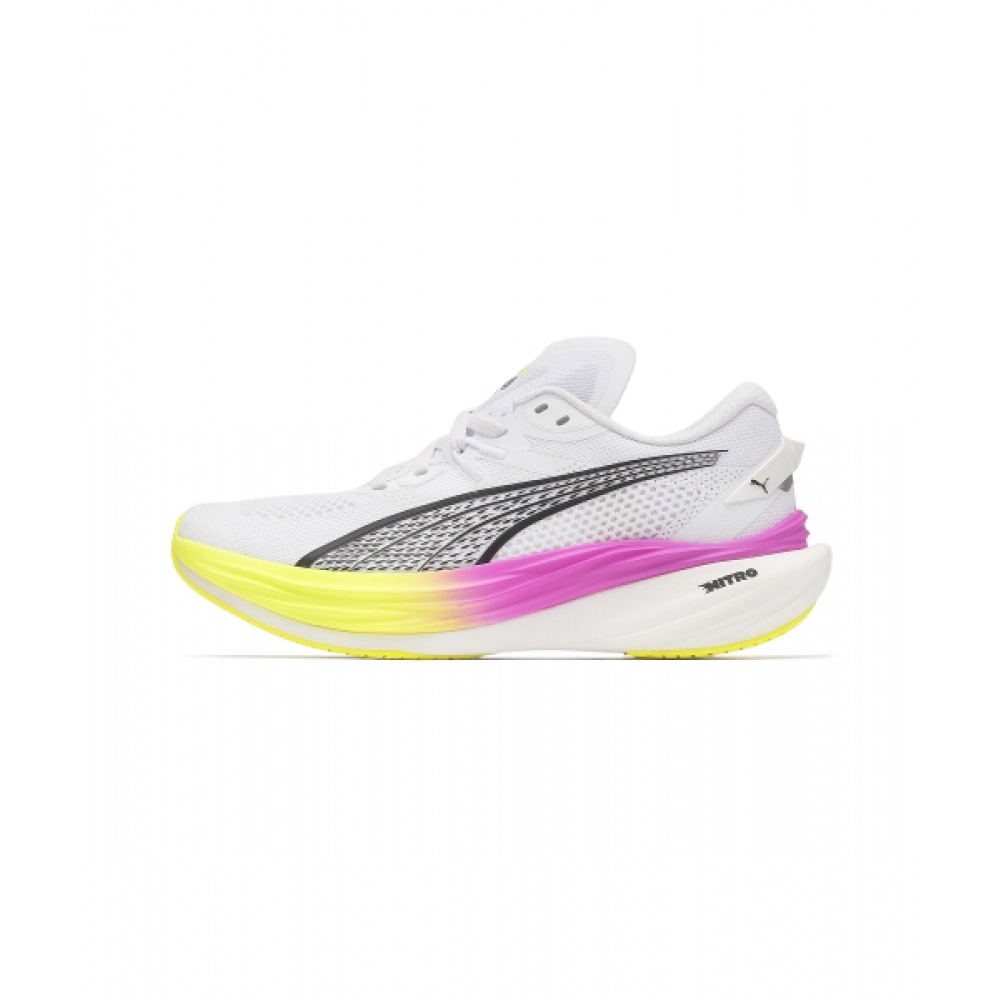 プーマディビジョン 8 ニトロ 3 ウィンズ-イエロー:ピュアマゼンタ/ 309708-18