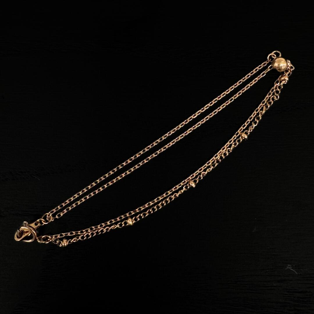 正規品 ナチュラルピュア ブレスレット アンクレット レディース シンプル おしゃれ ピンクゴールドカラー サージカルステンレス 金属アレルギー 対応 結婚式 結婚記念日 誕生日 プレゼント 妻 彼女