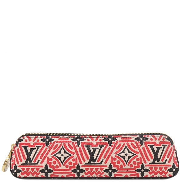 ルイヴィトン LOUIS VUITTON ペンケース トゥルース エリザベット コーティングキャンバス レッドブラック ゴールド金具 白 黒 赤 モノグラム 新品 未使用 GI0498 SN329