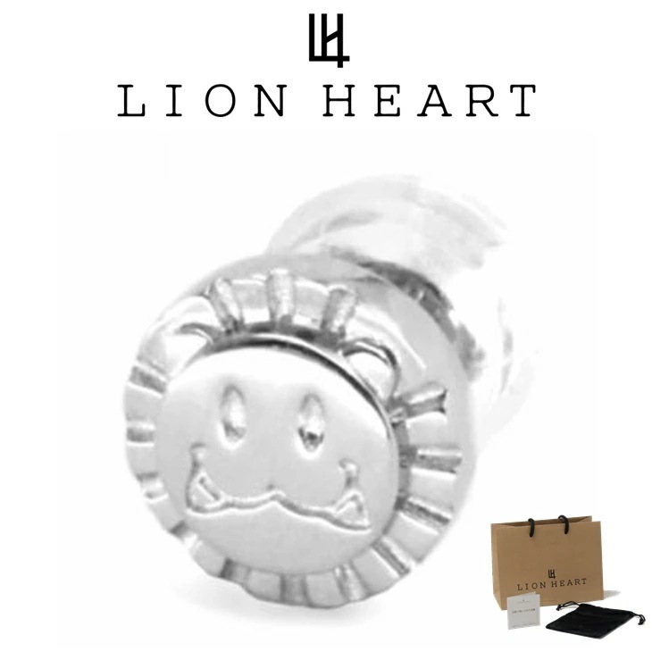 ピアス メンズ LH T.H.R LEO シャープ スタッズ PT900 LH-1EA105 メンズピアス 片耳用 1点売り クリスマス 誕生日 プレゼント ギフト
