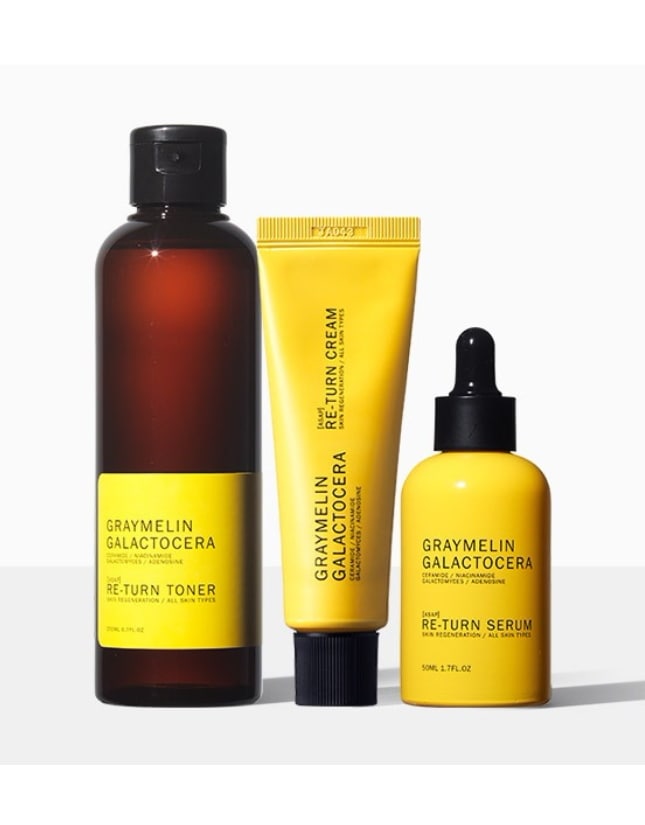 ガラクトセラ リターン 3点セットセラム＋クリーム＋トナー肌バリア・敏感肌・無添加・韓国コスメ