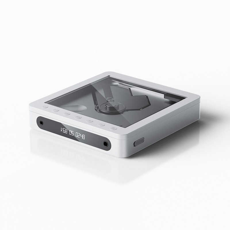 FIIO　ポータブルCDプレーヤー Transparent　FIO-DM13BT-T