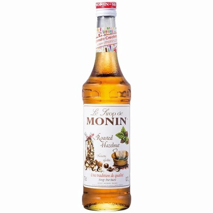【送料無料】MONIN モナン ローステッドヘーゼルナッツ シロップ 700ml6本【ご注文は12本まで同梱可能】ノンアルコール シロップ