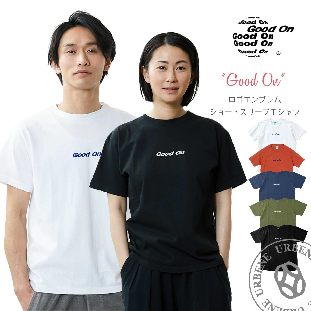 半袖 ロゴエンブレムショートスリーブTシャツ アーベン