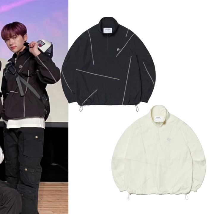 [OnlyOneOf RIE 着用] S.L HALF ZIP-UP JACKET