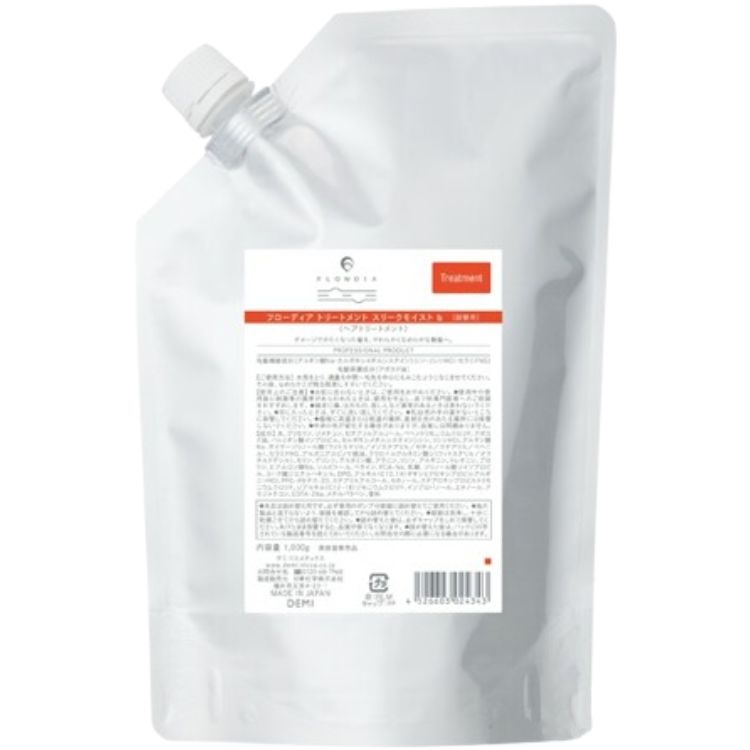 フローディア トリートメント スリークモイスト 1000g レフィル 詰替え ダメージケア 太毛 硬毛 普通毛 やわらかさ 艶髪