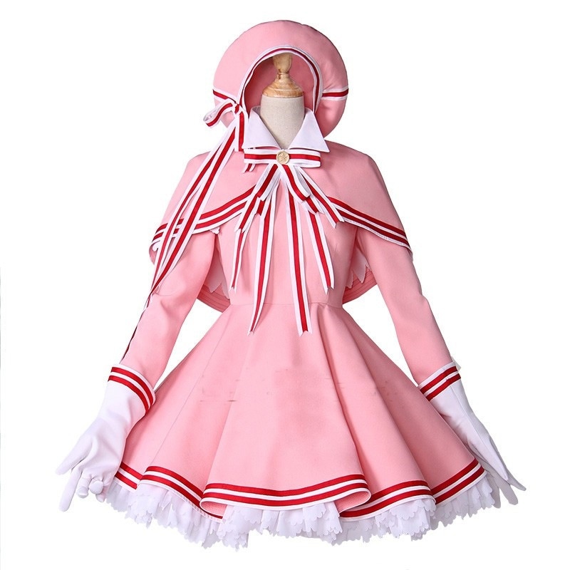 コスプレ変装仮装 コスプレ衣装 カードキャプターさくら/ 木之本桜 / 大道寺 知世 コスチューム