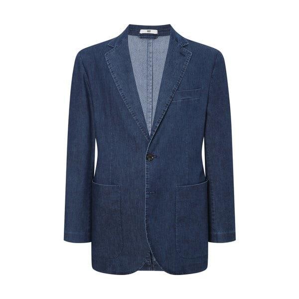[25SS] [デニムコレクション] ブルーソリッドジャケット DMJA5AT62B2