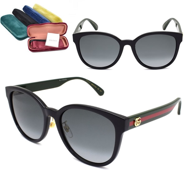 サングラス GG0854SK-001 アジアンフィット メンズ レディース ユニセックス ブラック グレーグラデーション