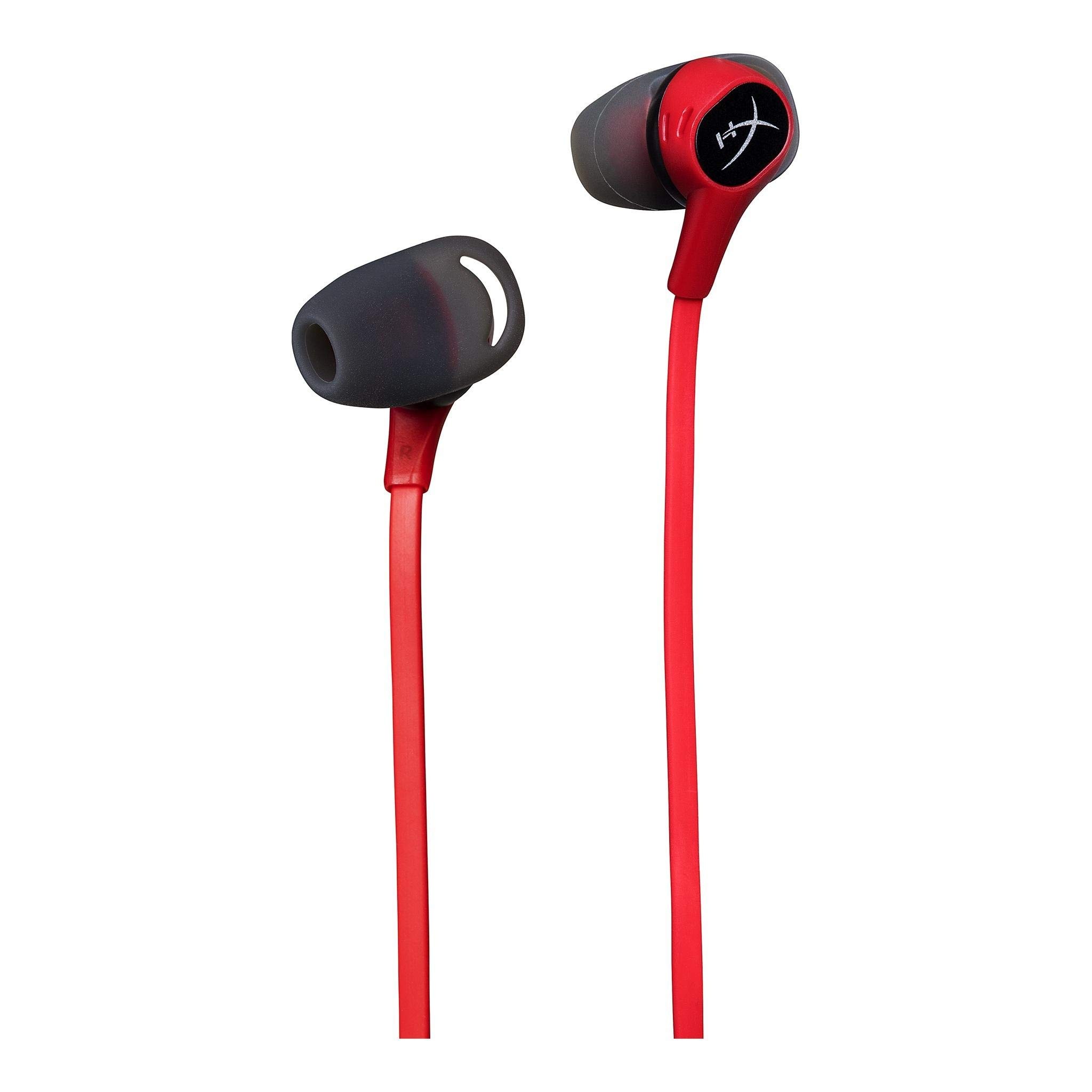 HyperX Cloud Earbuds 有線 ゲーミングイヤホン レッド インラインマイク Nintendo Switch メーカー 2年保証 HX-HSCEB-RD 在宅勤務 テレワーク ビデオ会