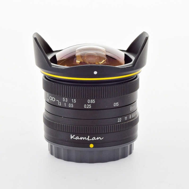 サイトロンジャパン　カメラレンズ (ソニーE用)　KamLan 8mm F3.0