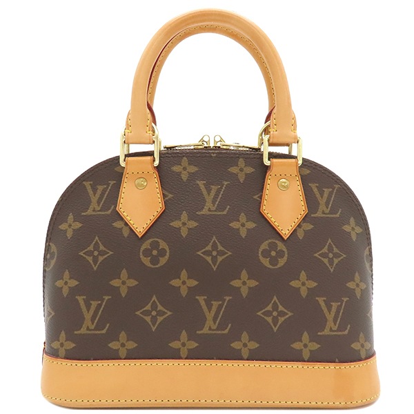 ルイヴィトン LOUIS VUITTON 2WAYバッグ アルマ BB モノグラムキャンバス モノグラム ゴールド金具 茶 ショルダー ハンドバッグ M46990 FL4107【中古】