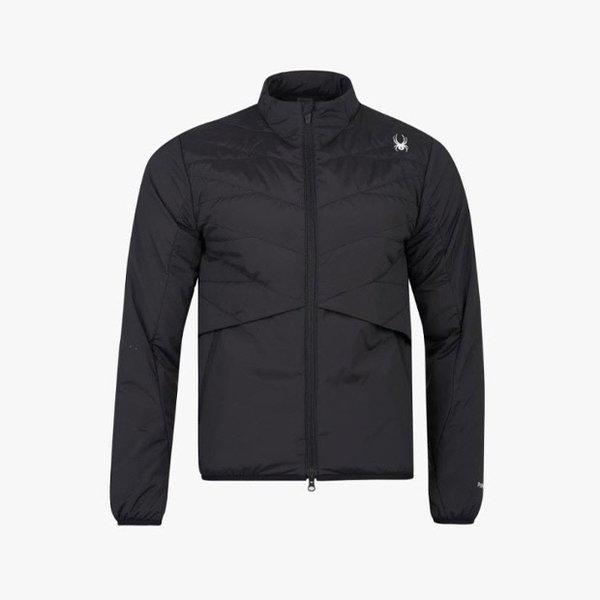 パディングダウンジャケット PQF SPIWCNDJ231M-BLK [プロウェブ] メンズ ランニング シンダウン ジャケット