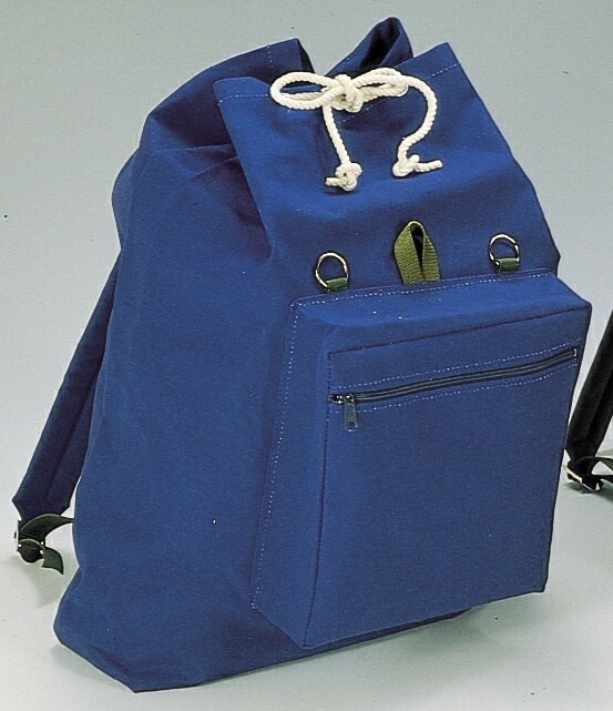 10号（紺）帆布 山菜リュックザック（GC-20） ガーデニング DIY 道具 工具 ツール 大工