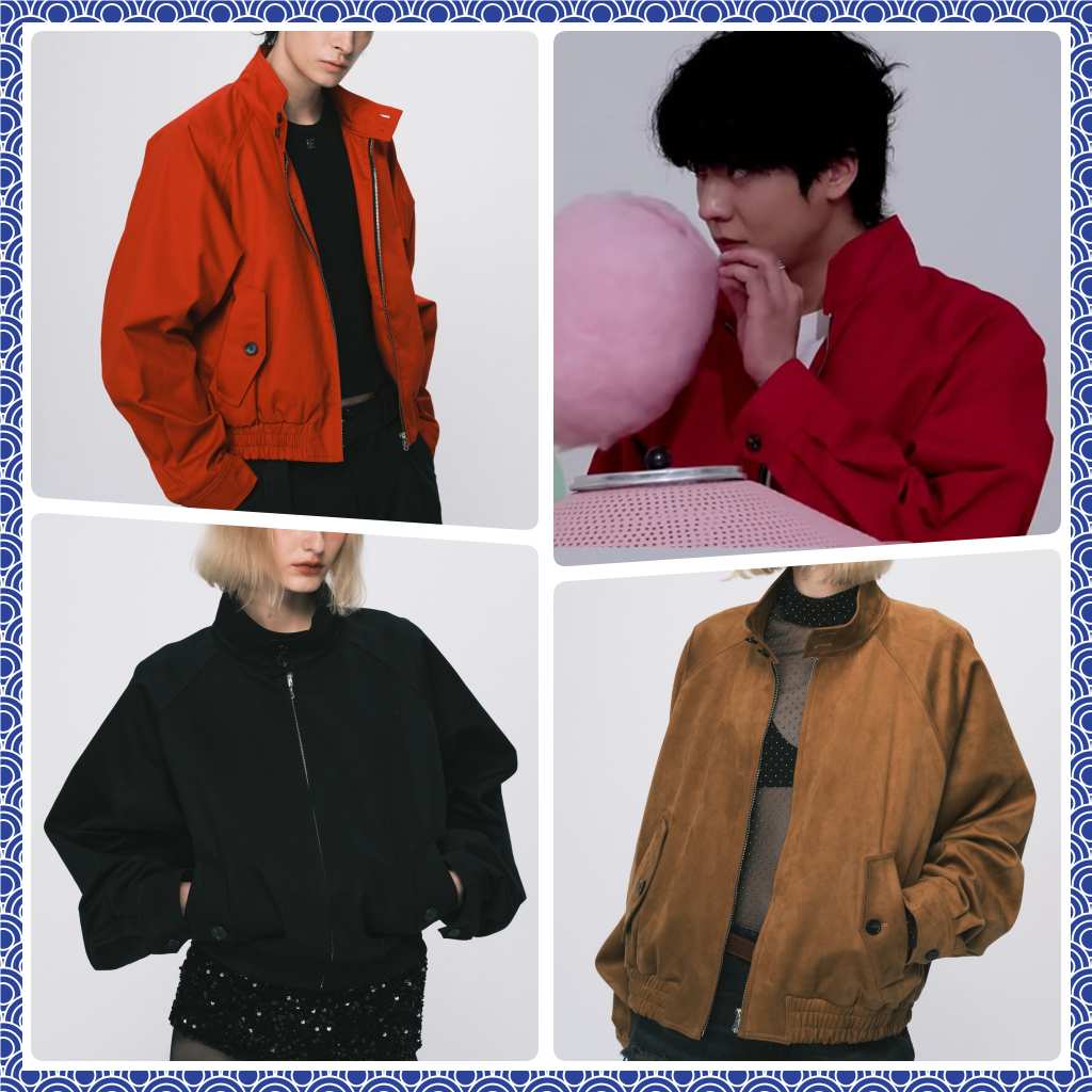 【NOICE】 [チェジョンヒョプ着用] HARRINGTON ENGLISH BLOUSON [公式正規品]