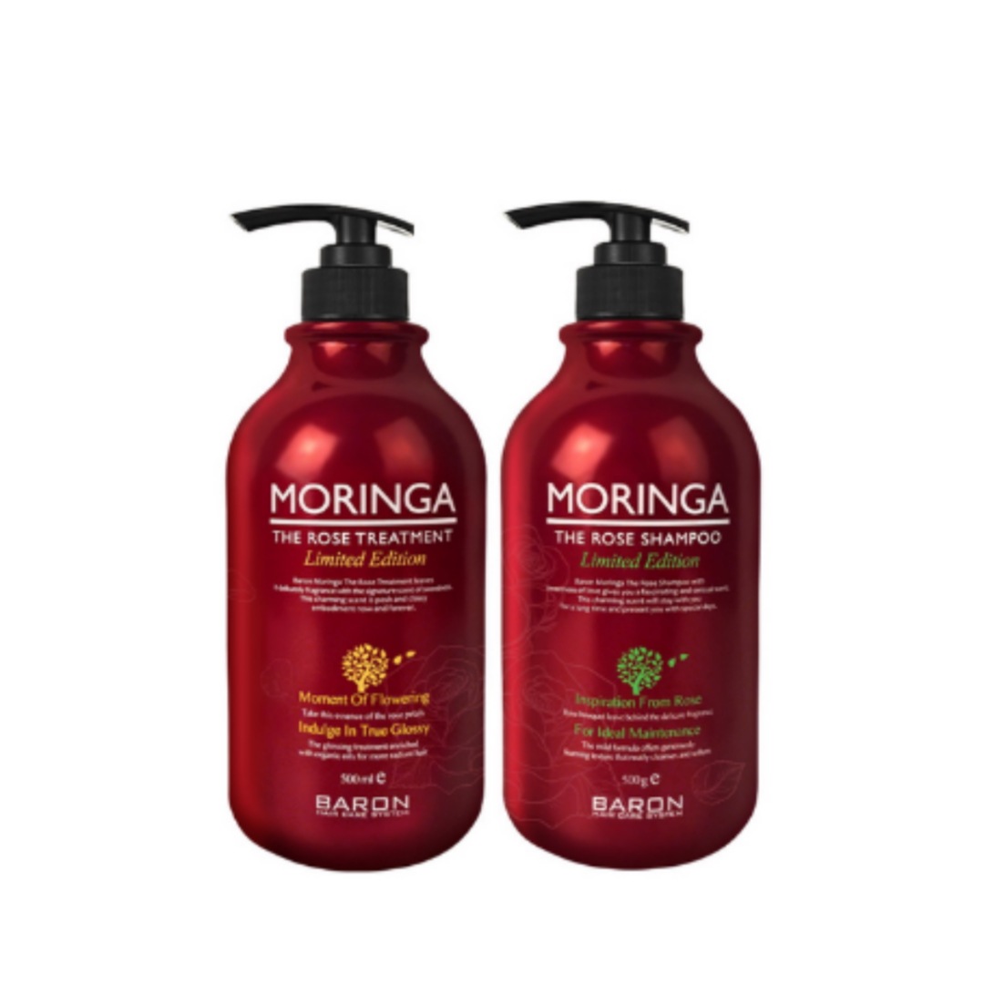 [Baron]モリンガ ザ·ローズ [トリートメント+シャンプー]