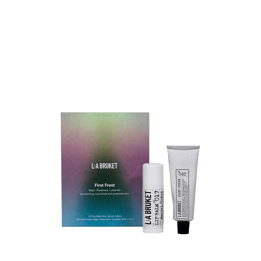 [ラブルケットXピンクパフェ] [2025ホリデー] ファースト フロスト リップバーム&ハンドクリーム (セージ/ローズマリー/ラベンダー)セット