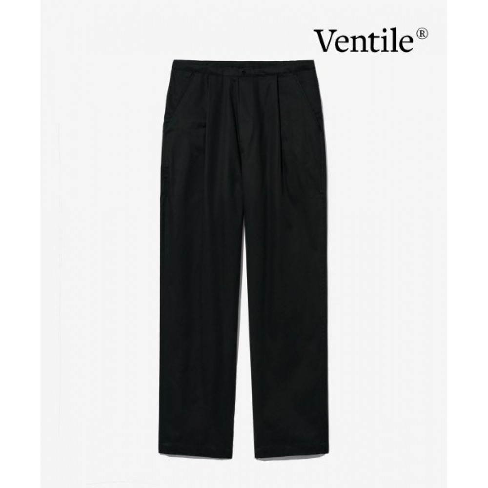 エールベンタイルフレンチサイドポケットパンツブラック