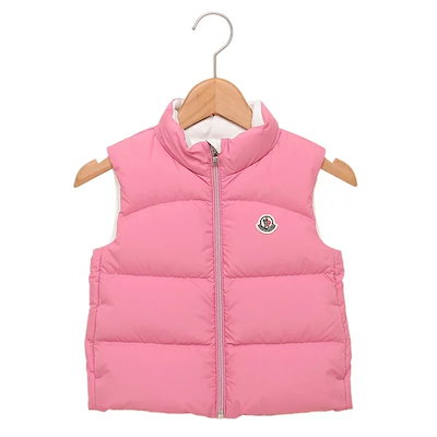 Qoo10] MONCLER ベビー服 子供服 ダウンベスト ピンク