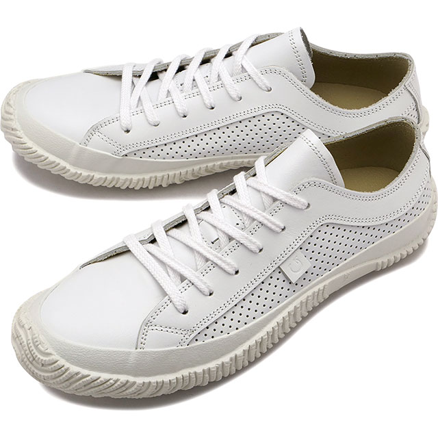 スニーカー [SP120-61] SP-120 メンズレディース SPM-120 日本製 パンチングレザー MOVE スピングルムーブ White ホワイト