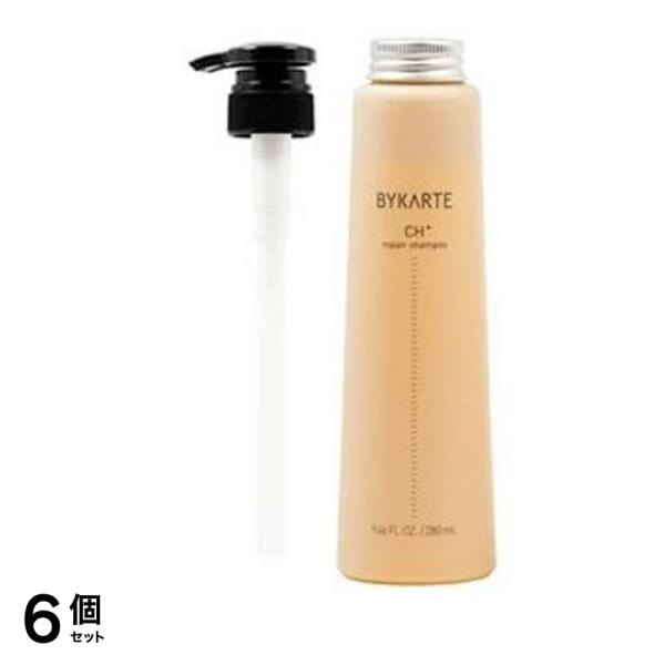BYKARTE バイカルテ リペアシャンプーCH+ ポンプ付きボトル 280mL 6個セット