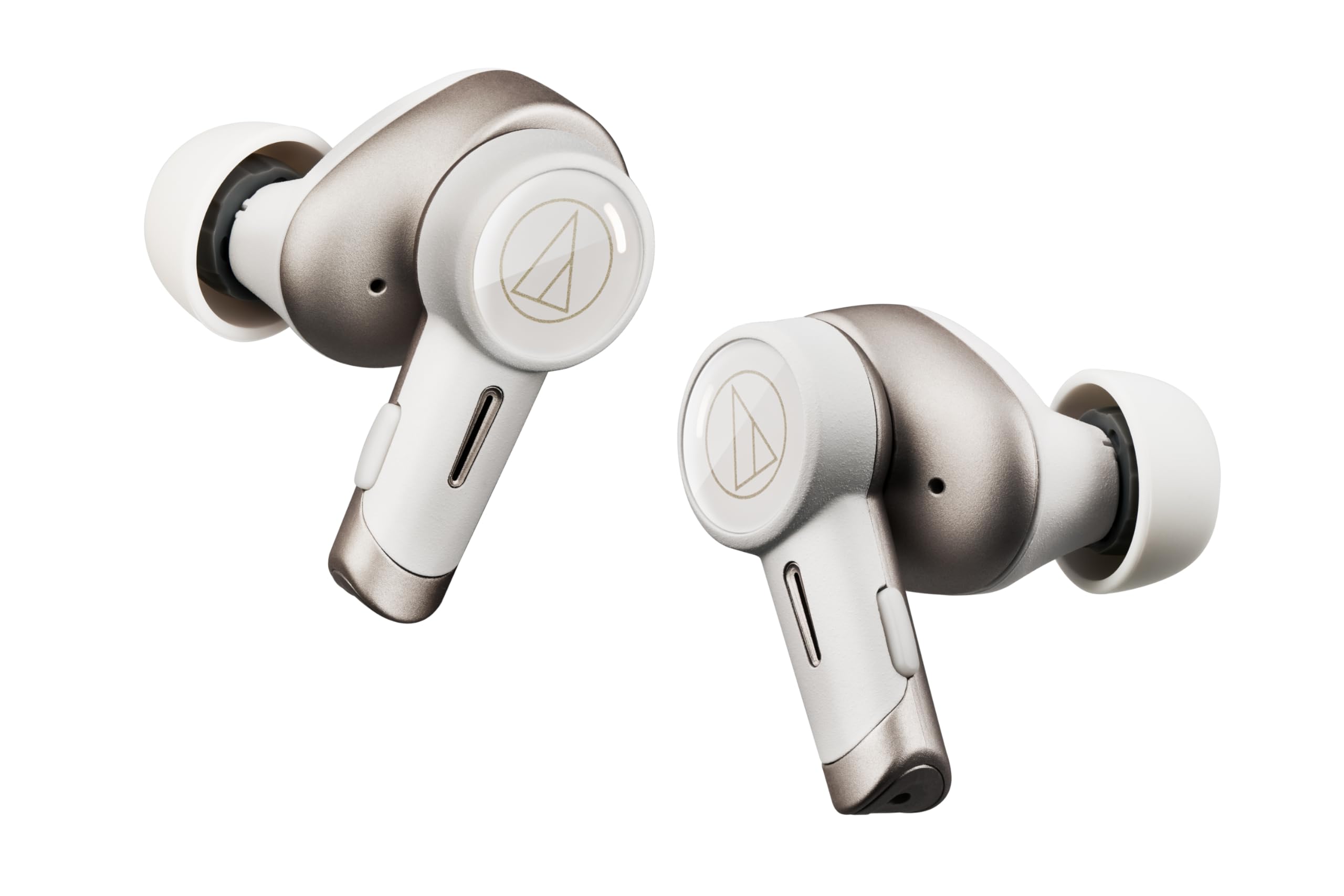 【全国送料無料】 オーディオテクニカ ATH-TWX9MK2 WH(E) ノイズキャンセリング ワイヤレスイヤホン Bluetooth 完全ワイヤレス マイク付 最大約18.5時間再生 ワイヤレス充電