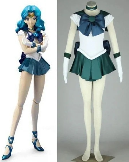 変装服仮装 コスチューム 特価 ハロウィン アニメコスプレ衣装 美少女戦士セーラームーン コスチューム一式 コスプレ衣装 クリスマス服 海王みちる風