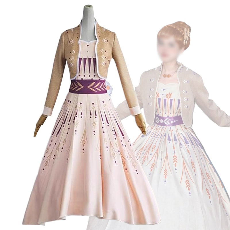 アナと雪の女王 ドレス アナと雪の女王 コスプレ ドレス アナ ドレス 大人 アナ コスプレ ドレス アナ コスプレ衣装 アナ コスプレ 大人 コスチューム 仮装 イベント ハロウィン