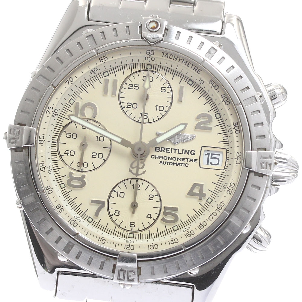 ブライトリング BREITLING A13352 クロノマット デイト 自動巻き メンズ 保証書付き_879932【中古】