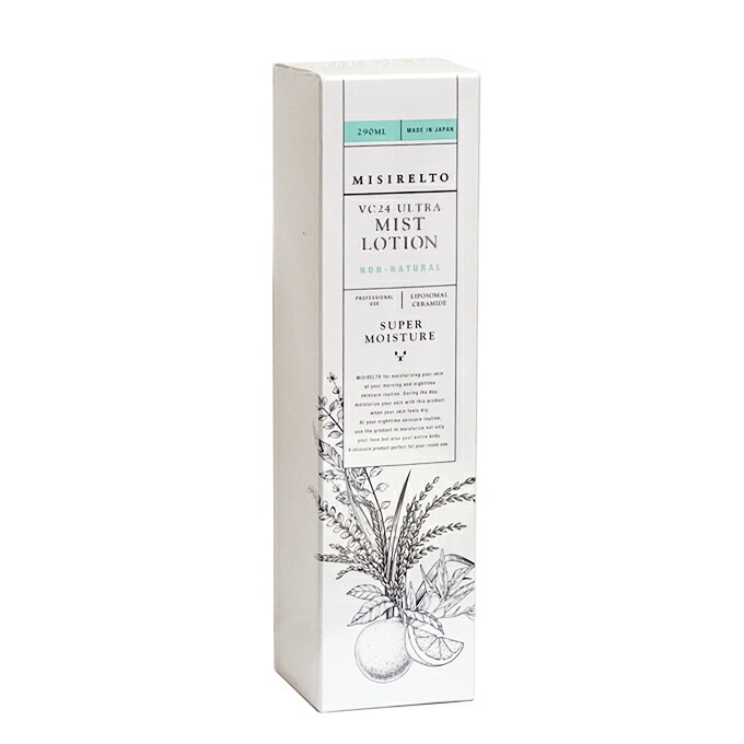 ミシレルト VC24 ウルトラミストローション 290mL 　MISIRELTO　持続型ビタミンC誘導体APPSと5種のリポソーム化セラミド配合でしっとり潤いのあるもちもち肌へ導きます