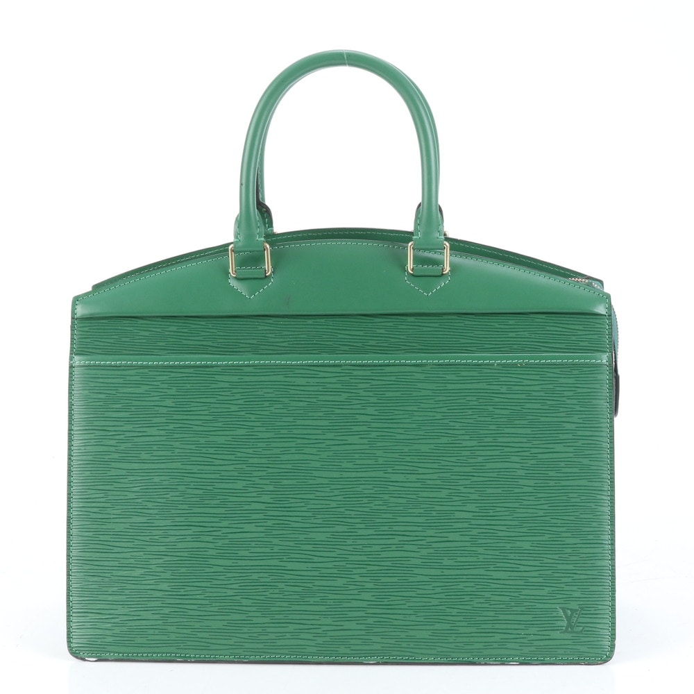 エピ リヴィエラ M48184 レザー トート バッグ 肩掛け ショルダー ハンド レディース RRE CQ27-4 中古