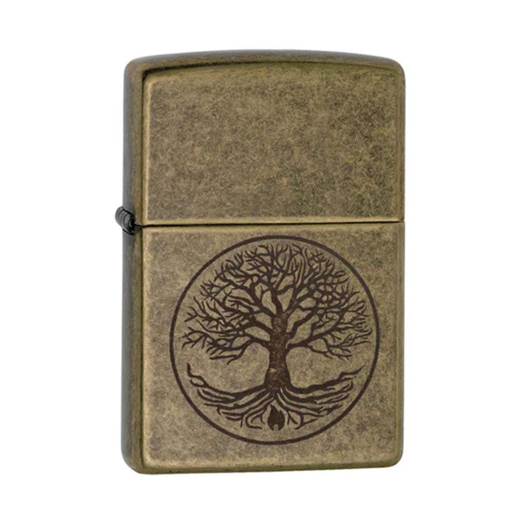 Zippo ジッポーライター 定番デザインレギュラー 北米シリーズ 29149 Tree of Life 片面刻印
