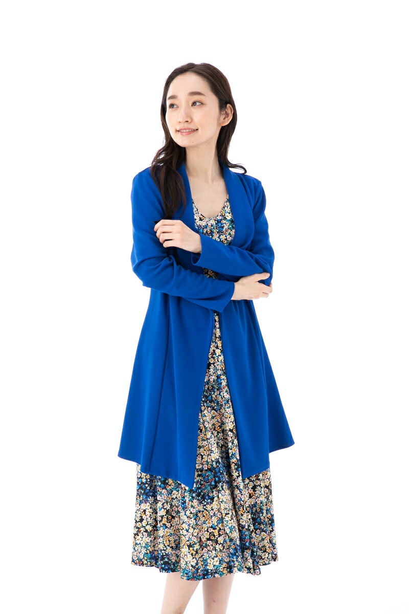 ファス(FAS)ジャケット T1 T2 T3 T4サイズ レディース 長袖 ミドル丈 上品 Fille A Suivre