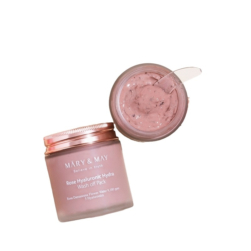 [1+1]マリエンメイビーガンローズヒアルロニックハイドラウォッシュオフパック125g