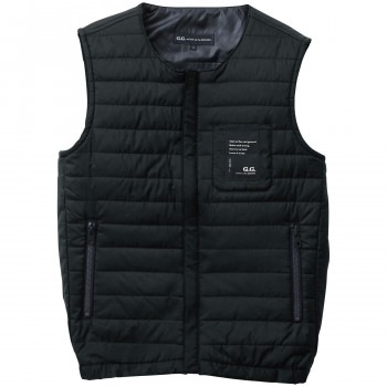 桑和 8234-06 防寒ベスト 3Lサイズ ブラック（4） G.G.