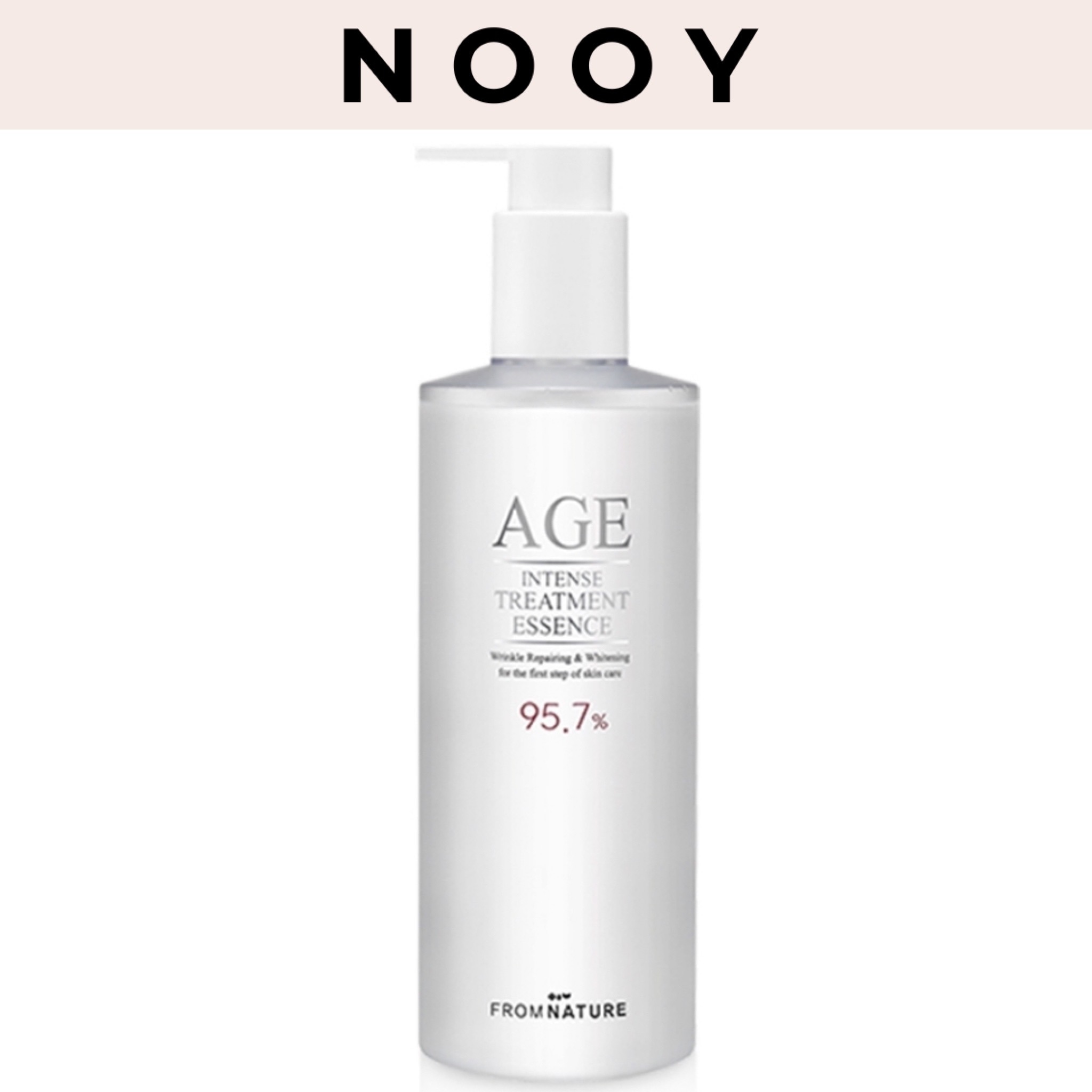 AGE ステップ１ エイジインテンストリートメント エッセンス 化粧水 340ml 大容量ボトル ポンプ式ガラクトミセス 95.7% スキンケア 保湿