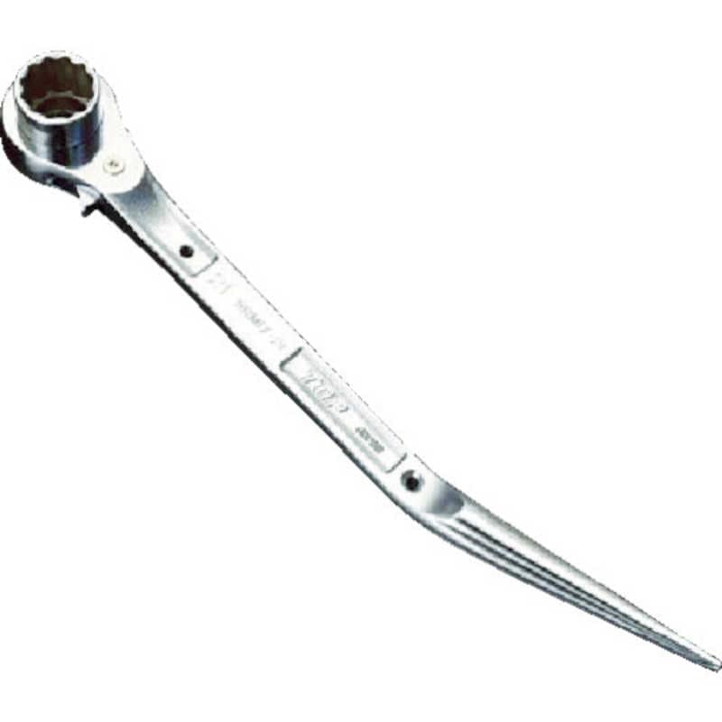 TOP工業　鳶仕様ステンレスラチェットレンチ(竜也モデル)　SRM17×21BT