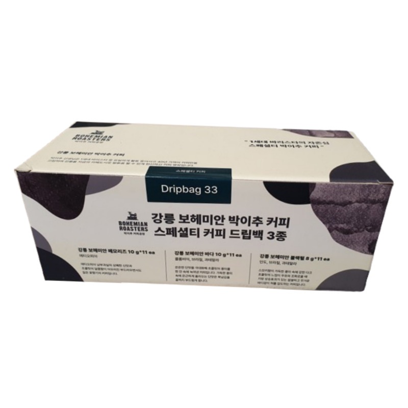 BOHEMIAN ROASTERS パクイチュ ドリップバッグ コーヒー 33個入り
