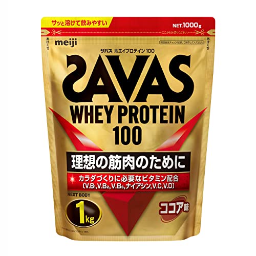 ザバス(SAVAS) ホエイプロテイン100 ココア味 1000g NEXTBODY 6,564円