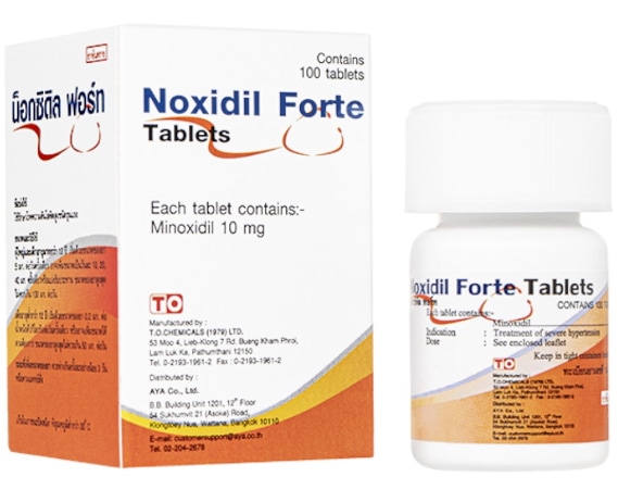 ノキシジル ミノキシジル Noxidil Forte 10mg 300錠