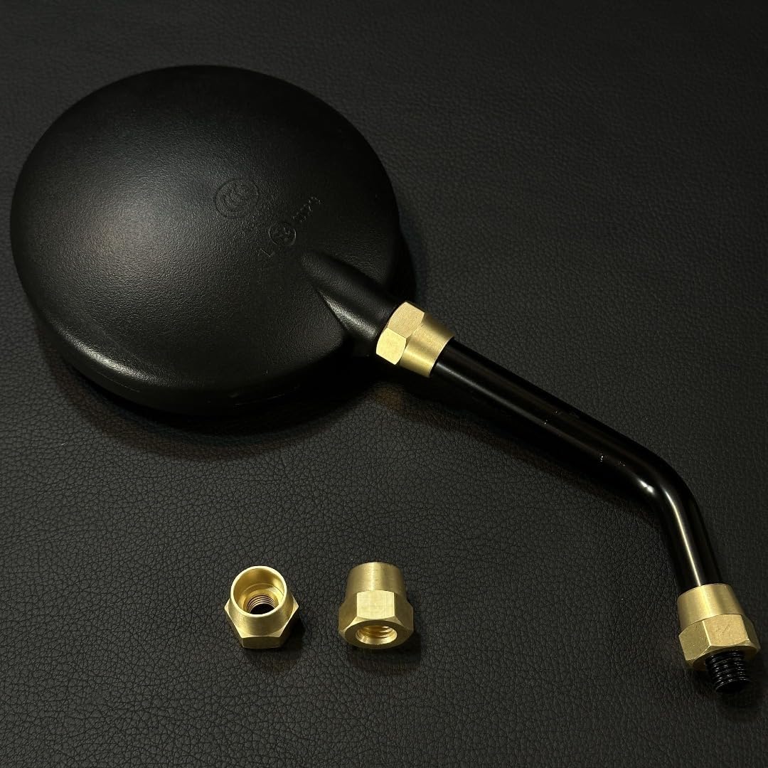 CBX CBR CB 真鍮 デコナット ミラー 左右1台分 CBX4 m1056