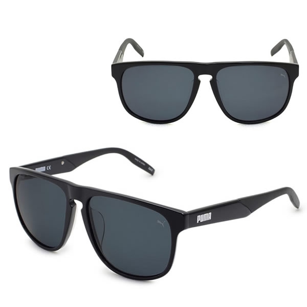 サングラス PU0225SA-001-59 サングラス UVカット アジアンフィット メンズ BLACK SMOKE